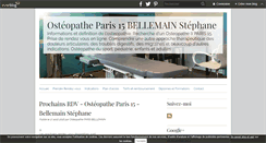 Desktop Screenshot of osteopatheparis15eme.fr